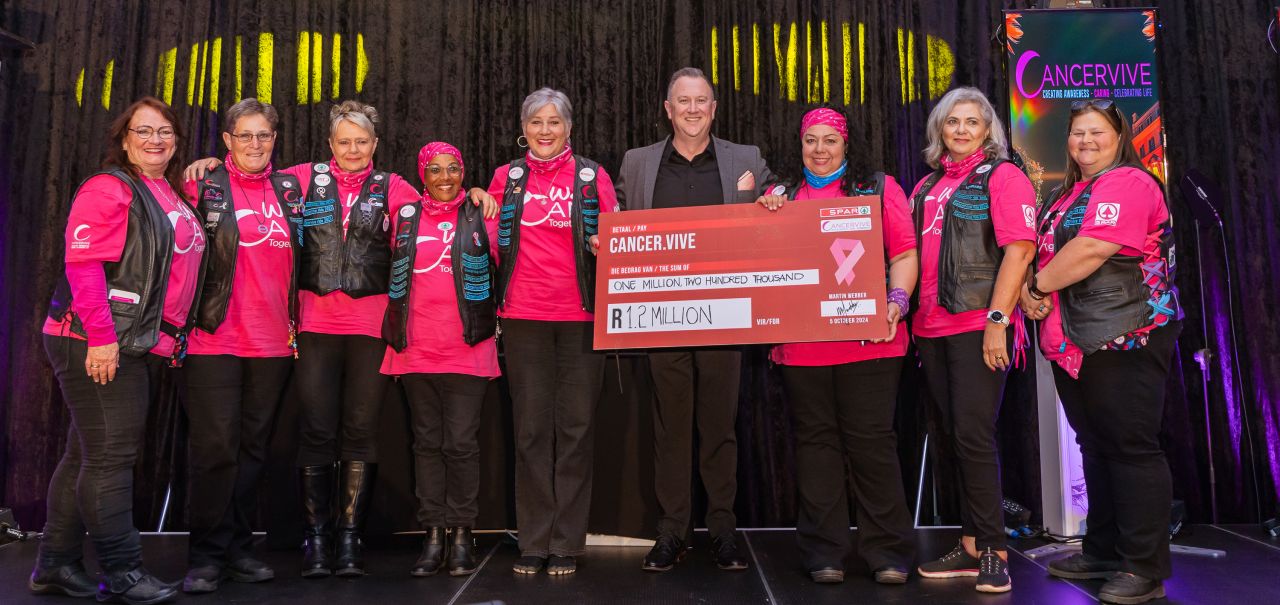SPAR’s Bold Contribution: A R1.2 Million Boost to Cancervive’s Fight Against Cancer in South Africa!