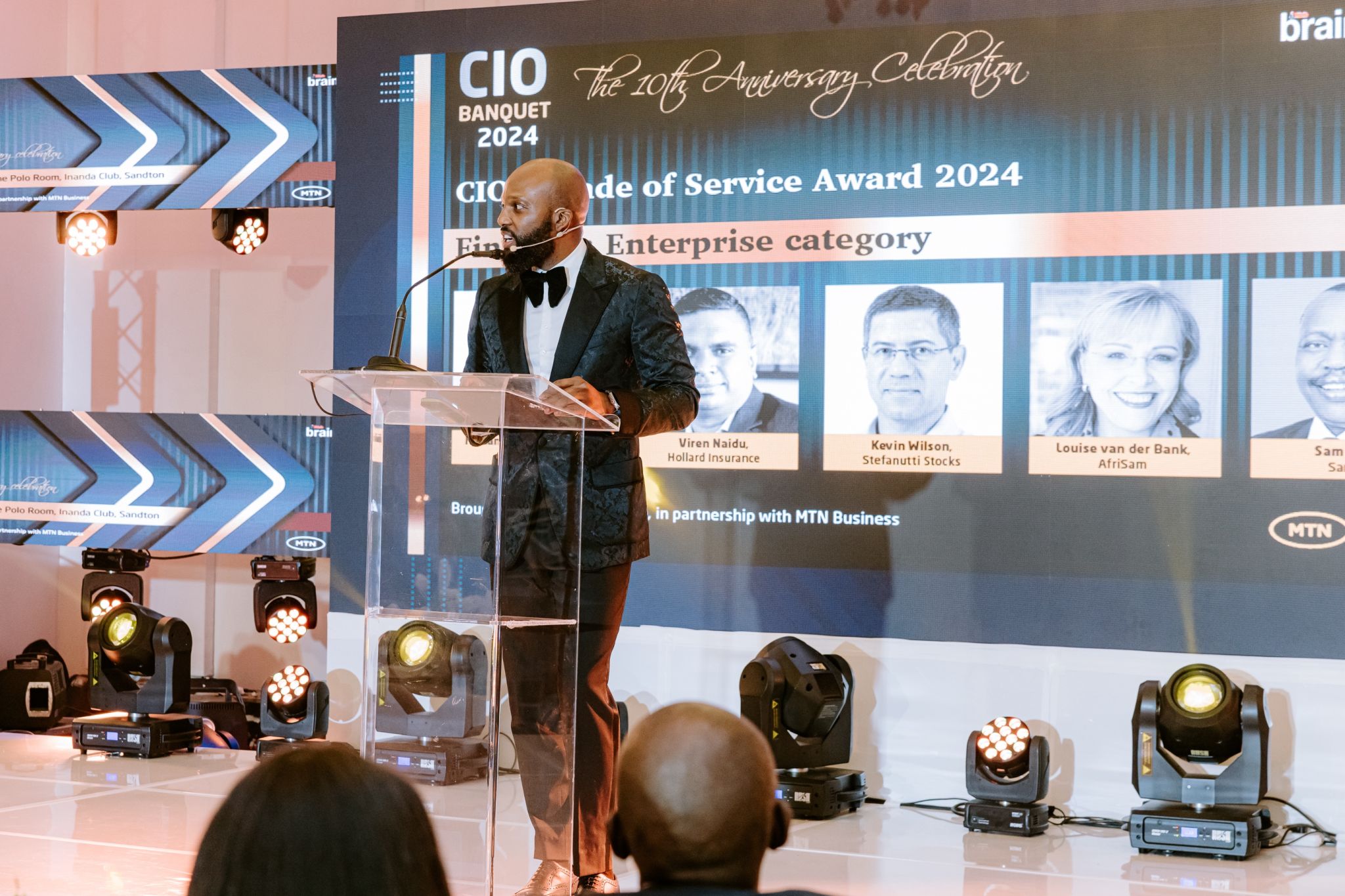 Clement Manyathela Hosts 2024 ITWeb CIO Banquet