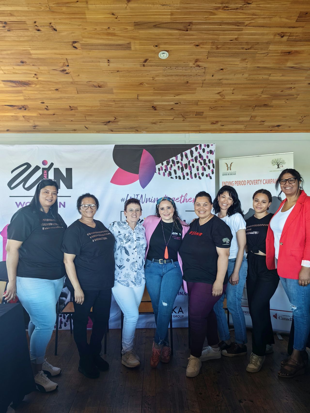 Naz Fredericks-Maharaj Leads Empowering Day Focused on Period Poverty and Teen Pregnancy