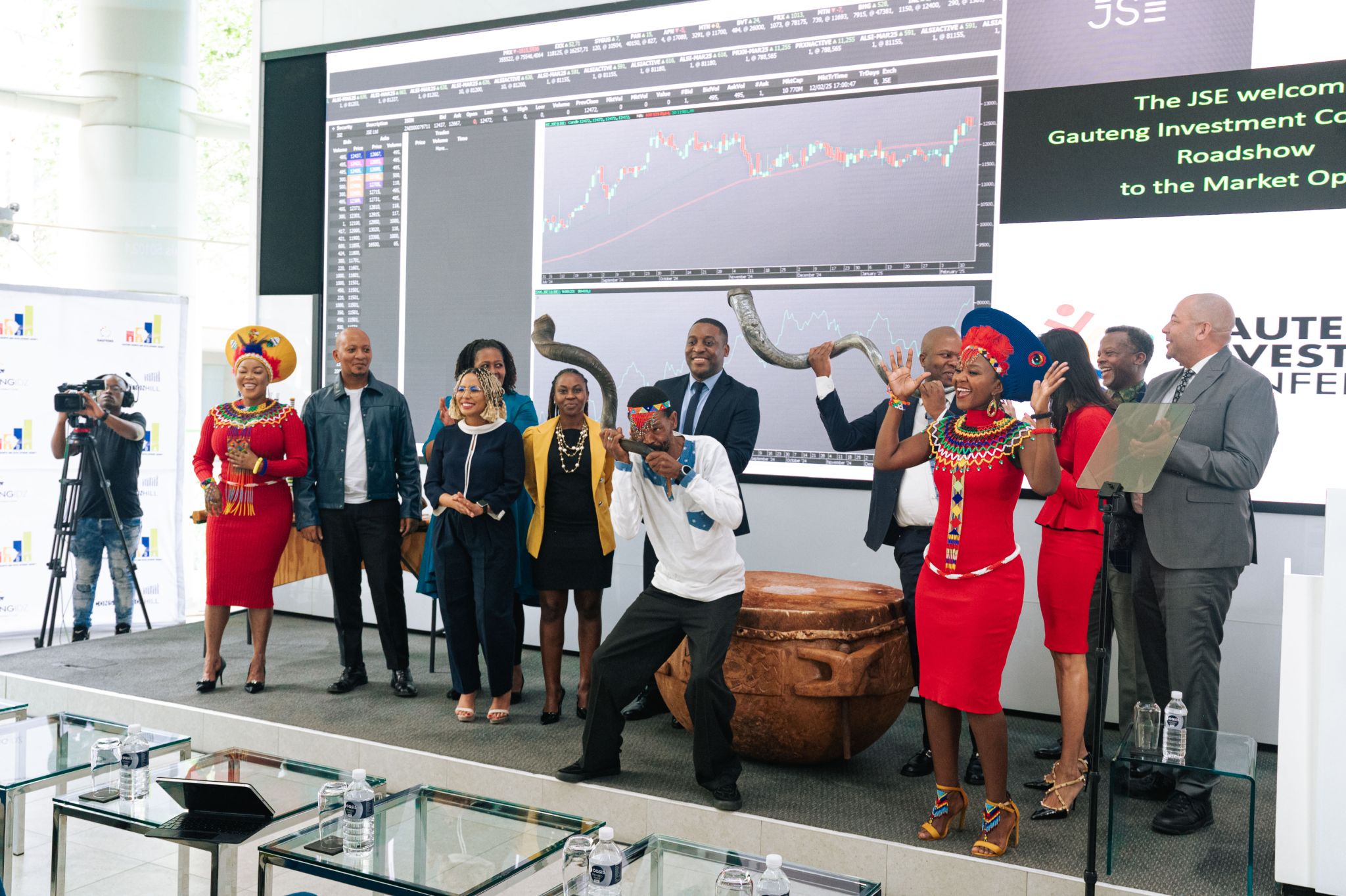 Gauteng Investment Conference Kicks Off with Market Opening at JSE