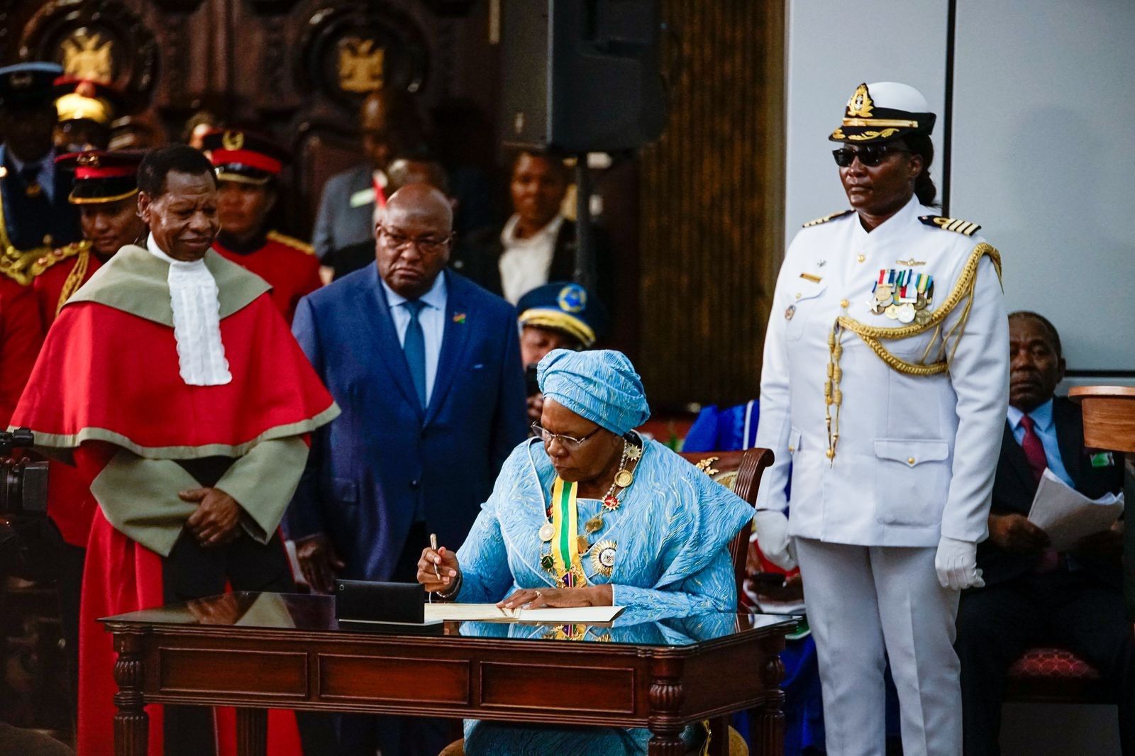 Netumbo Nandi-Ndaitwah Sworn in as Namibia’s First Female President