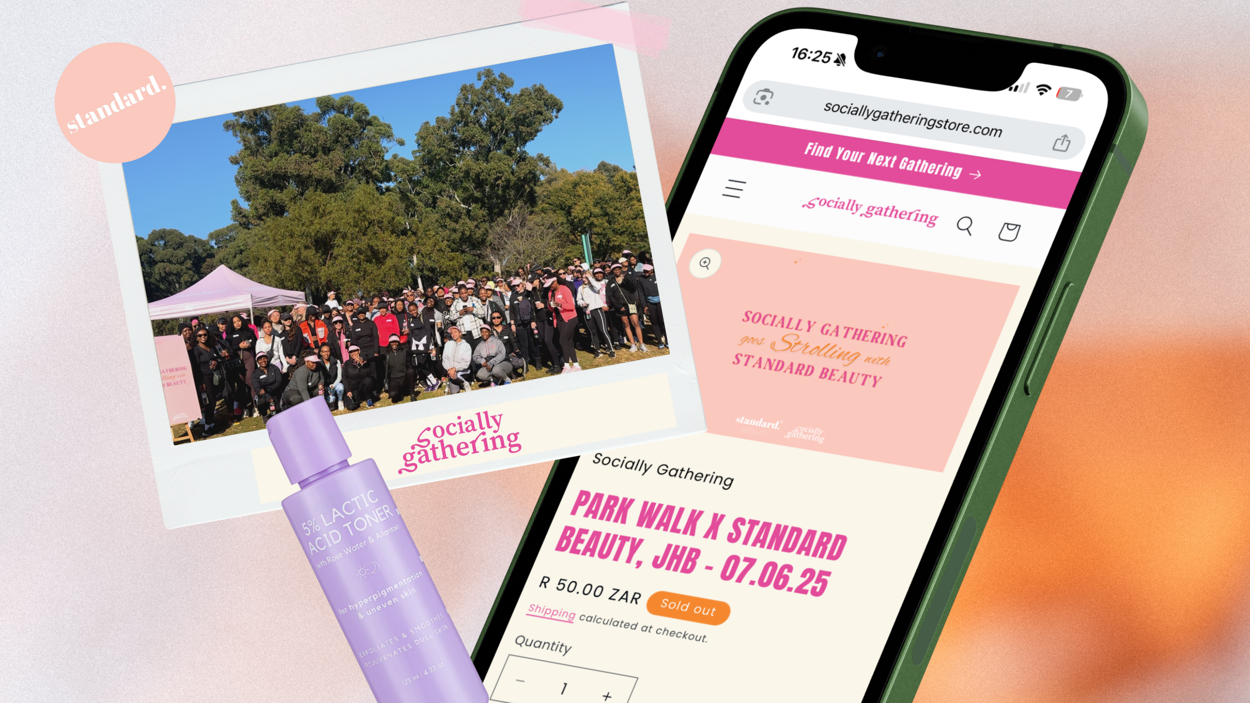 Standard Beauty x Socially Gathering Park Walk