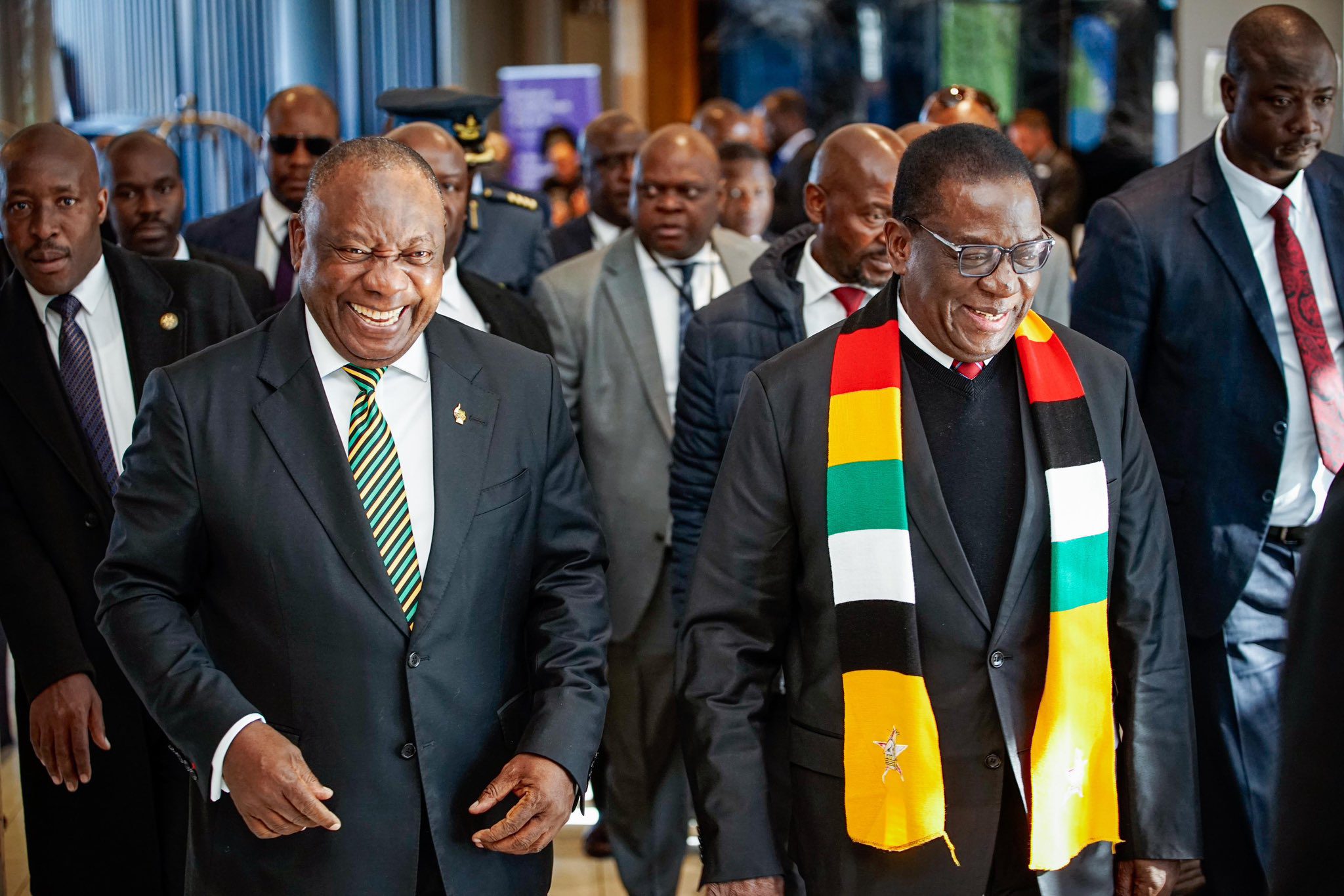 South Africa and Zimbabwe Have a Talk at Liberation Movements Summit