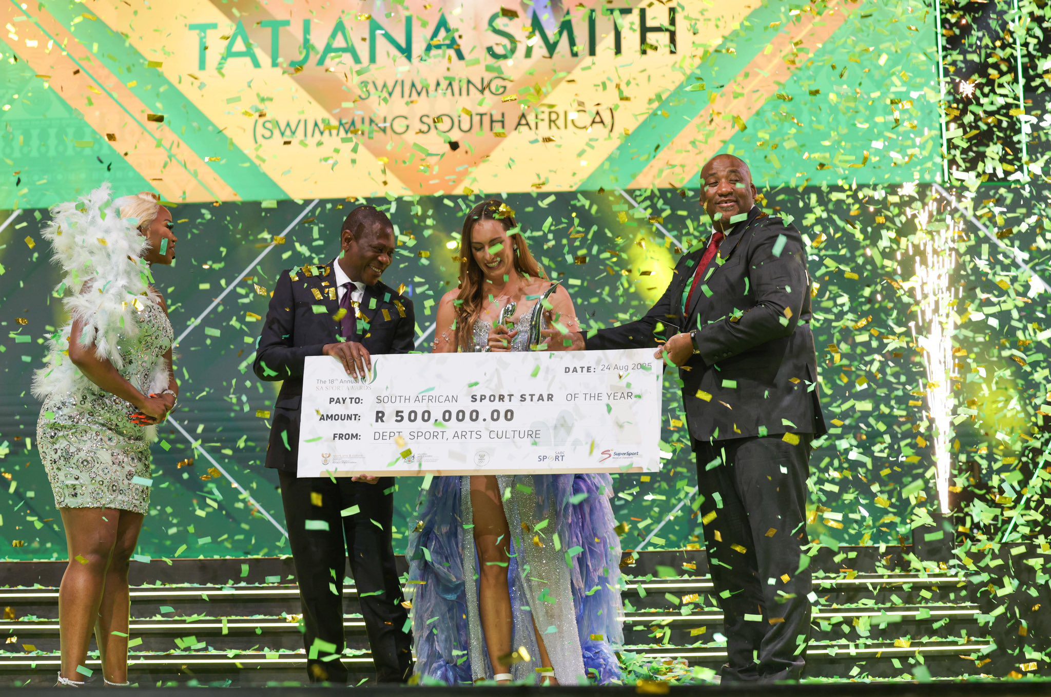 Tatjana Smith Shines at 2025 South African Sport Awards