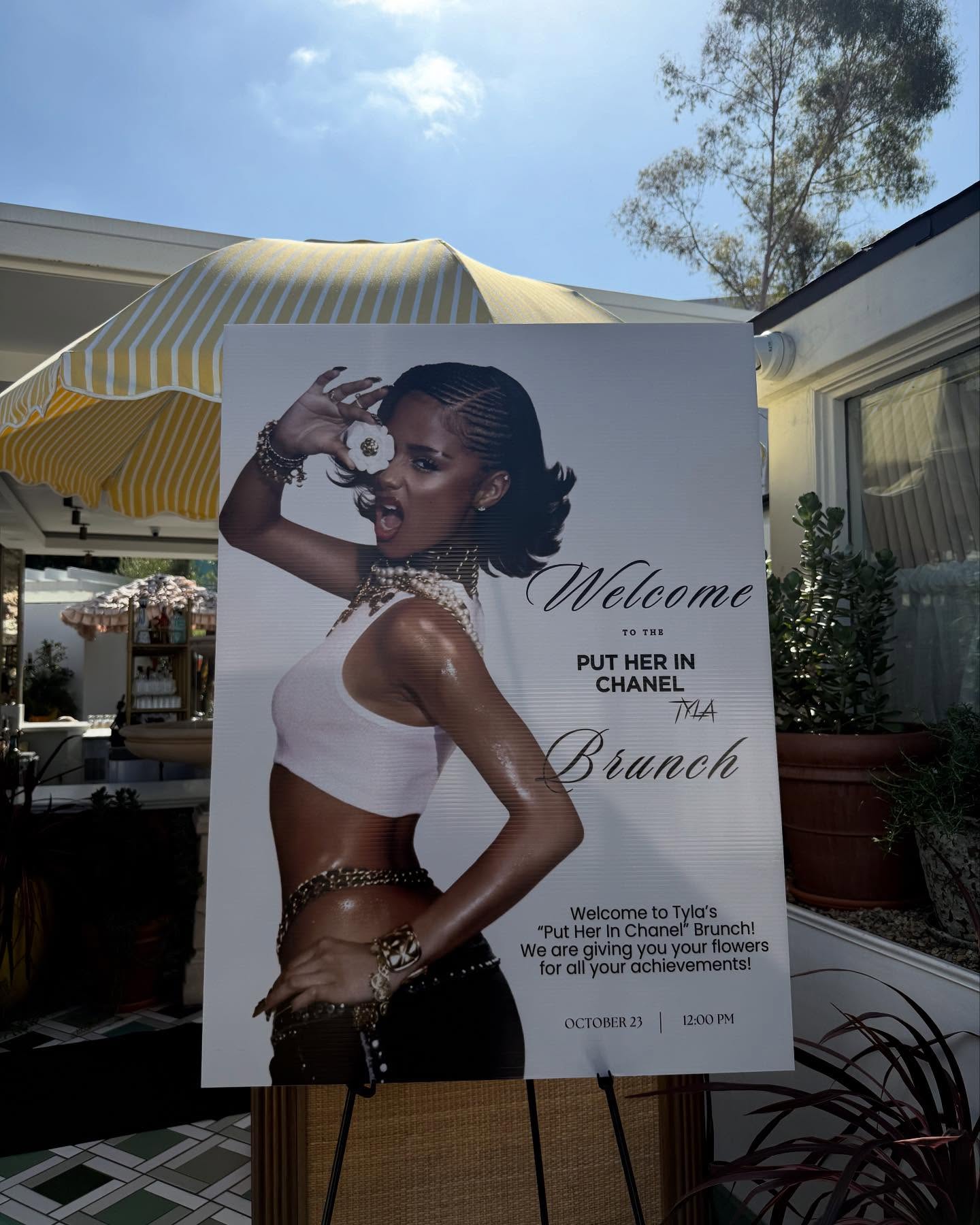 Tyla Claims the “Chanel” Throne with LA Brunch Launch