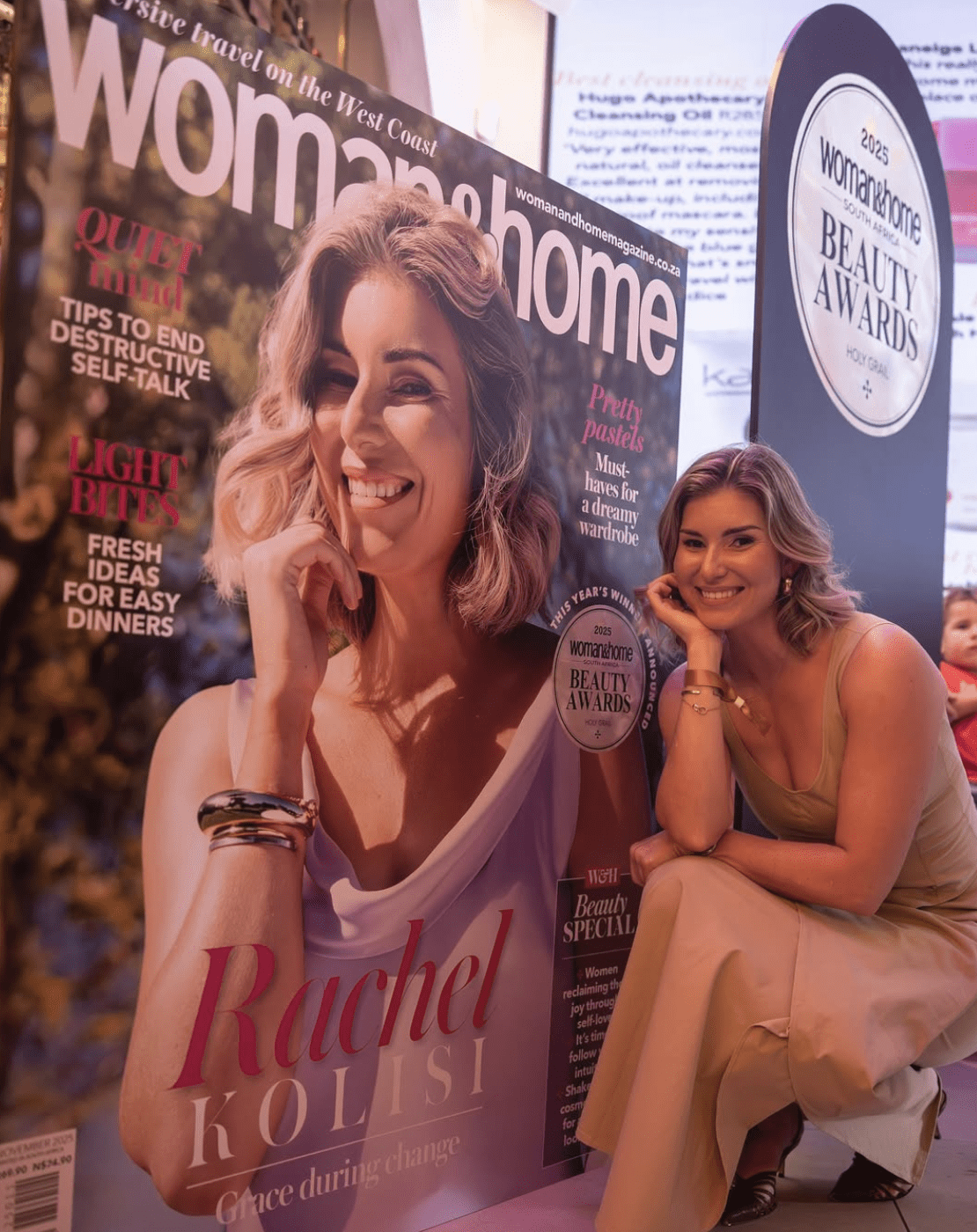 Rachel Kolisi Honoured at Woman & Home Beauty Awards Brunch