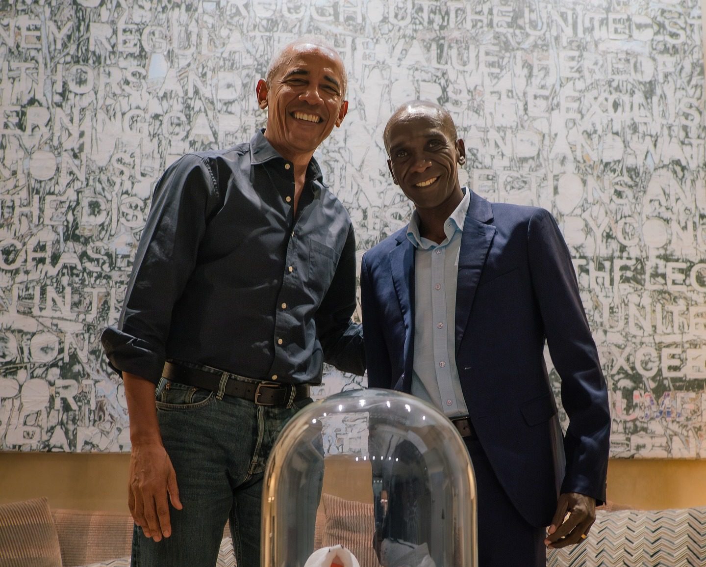 Barack Obama Meets Eliud Kipchoge in Washington, D.C., to Discuss Sports, Leadership, and Legacy