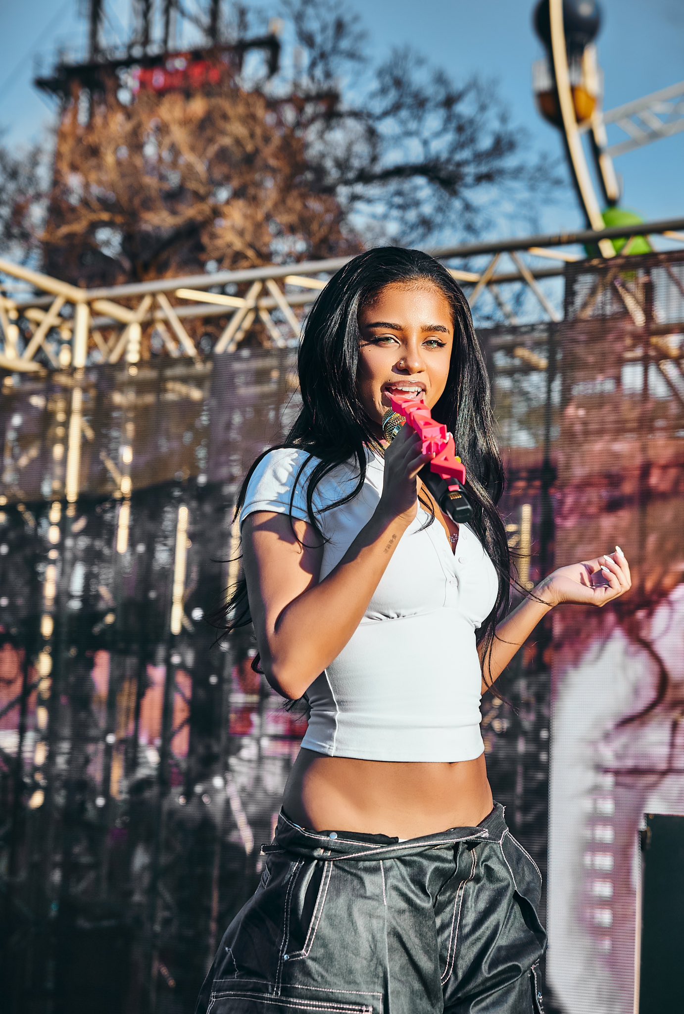 Tigers, Pink Burgers, and a Whole Lot of Pop: Tyla Just Took Over Gold Reef City